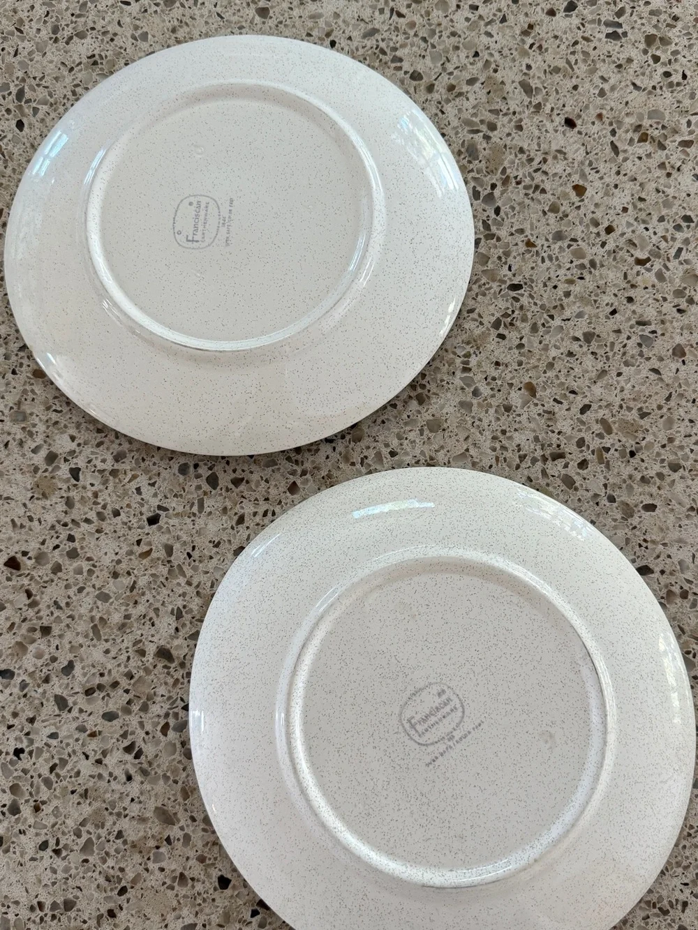 **RARE Franciscan Starburst set of two Luncheon Plates 9.5
